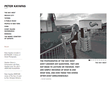 Tablet Screenshot of peterkayafas.com